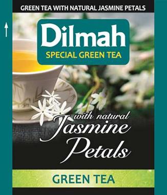 Herbata ZIELONA JAŚMINOWA 25 kop. x 1.5g - DILMAH